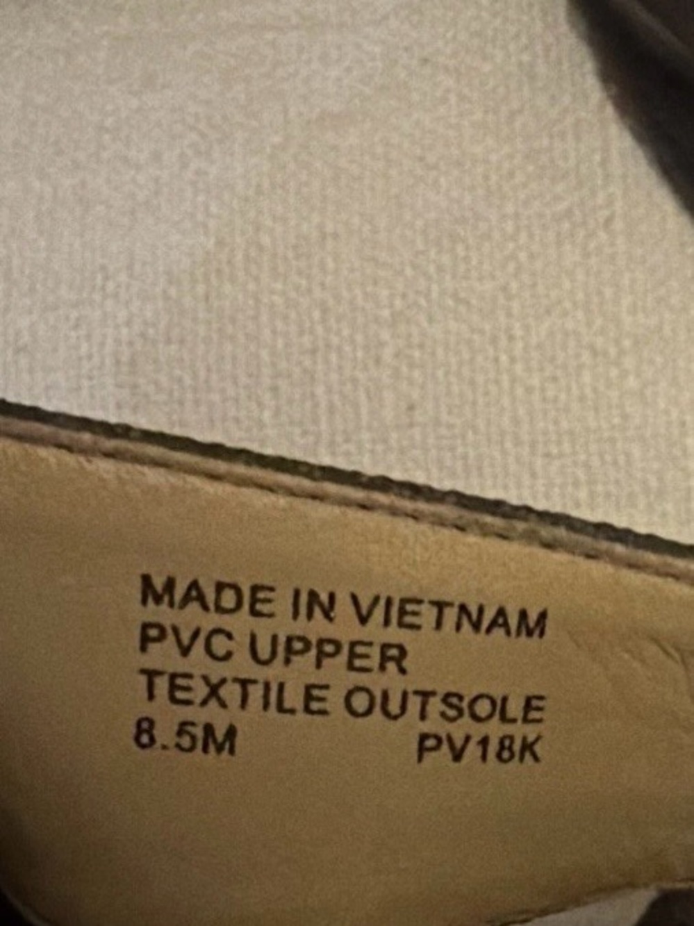 Michael Kors Tan Beige Sandals with Gold Logo Accent - Picture 3 of 3